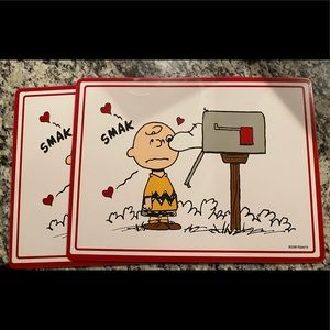 Pottery Barn kids valentine placemats